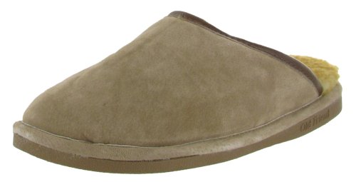 Algopix Similar Product 20 - Old Friend Slippers Mens Sheepskin