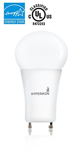 Hyperikon LED GU24 base, A19 Shape, 12W (60-Watt Equivalent), ENERGY STAR, Dimmable, 3000K (Soft White Glow), 800 Lumens, 340°, UL-Listed