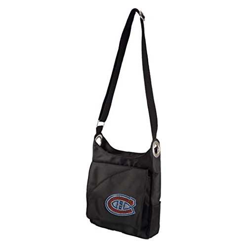 

MONTREAL CANADIENS NHL SPORT NOIR SHEEN CROSS-BODY