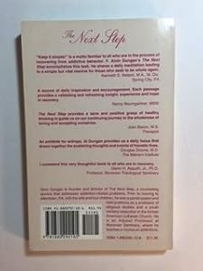 The Next Step: A Daily Walk in Recovery by F. Alvin Dungan