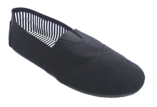 Dona Michi Womens Canvas Slip on Shoes