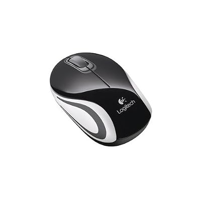 Logitech M187 Black Souris sans fil Format ultra compact