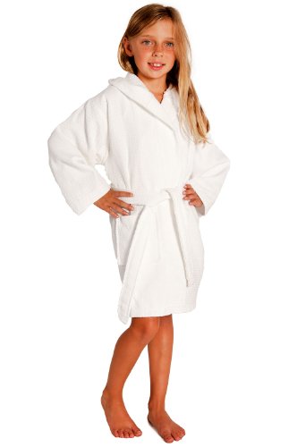 Kids Hooded Waffle Robe