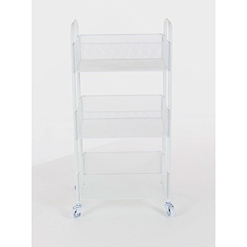 Algopix Similar Product 12 - Benzara Storage Friendly Rolling Cart