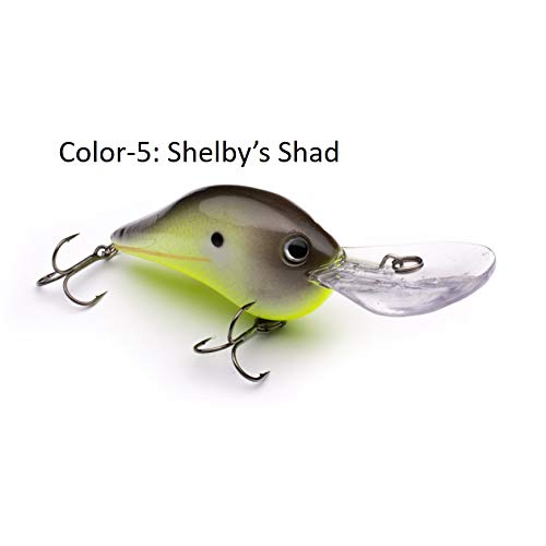 Algopix Similar Product 19 - Vexan PB12 Bass Crankbait Fishing Lure