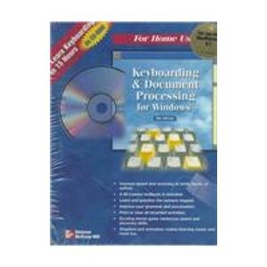 Keyboarding & Document Processing for Windows: For Home Use : For Use With Wordperfect 6.1 by Scot Ober