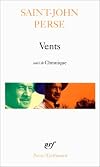 Vents Chronique (Poesie/Gallimard) by Saint-John Perse (1968-10-01)