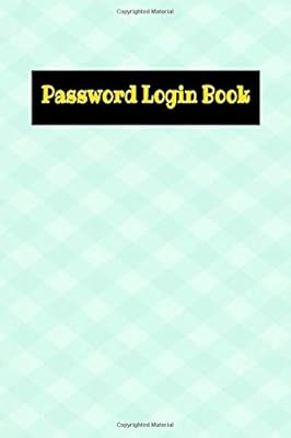 Password And Login Book: Celestial Large Format Internet Address Password Logbook 108 Pages Size 6x9 INCH Matte Cover Design Cream Paper Sheet ~ Organizer - Address # Removable Fast Print.