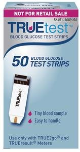

Nipro TRUEtest Blood Glucose Test Strip NFRS (50 count) [Box of 50]