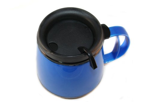 

20oz. Foam Insulated Wide Body ThermoServ Mug - Blue
