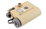 LaserLyte Center Mass Dual Lens with Green Laser, Tan