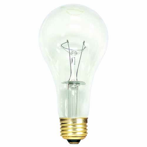 Bulbrite 150A/CL/HL 150-watt High Lumen Incandescent A21, Medium Base, Clear