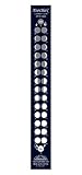MoonMarks, Reflective Mylar Bookmarks with Illustrated Lunar Cycle