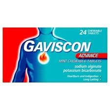 Gaviscon Advance Chewable Mint Tablets 24