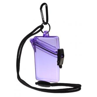 Witz See It Safe Small Purple Waterproof ID Badge Holder Sport Case (P/N 00409)