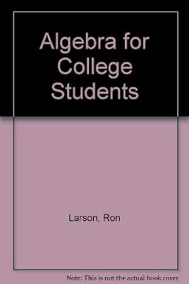 Algebra for College Students