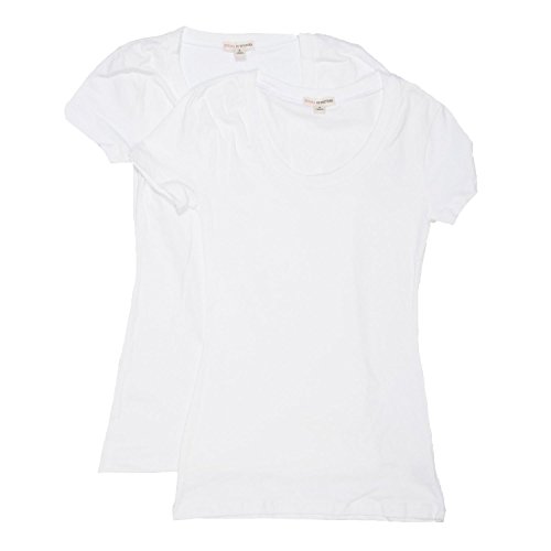 Zenana Womens Basic Scoop Neck T-Shirt 2 or 4 Pack