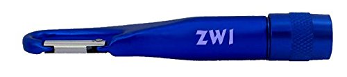 

Carabiner Flashlight with text Zwi (first name/surname/nickname)