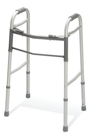 G30755P - Two-Button Folding Walkers without Wheels,Standard