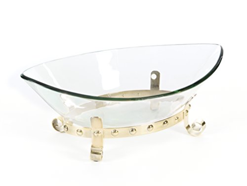 Algopix Similar Product 18 - Benzara Achromatic Bowl with Metallic