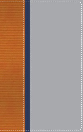 NIV Teen Study Bible Compact Orange/Navy/Gray Limited Edition- CBA by Zondervan