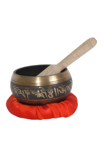 Algopix Similar Product 8 - DOBANI Singing Bowl Decorated 4Inch