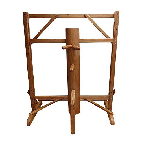 Algopix Similar Product 3 - Adjustable Frame Wing Chun Wooden Dummy