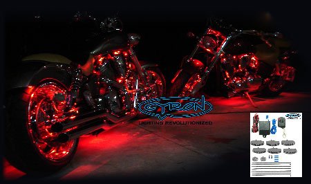 

Wireless LED Motorcycle Accent Lighting Kit, White