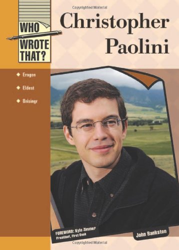 Christopher Paolini (Who Wrote That?) by John Bankston