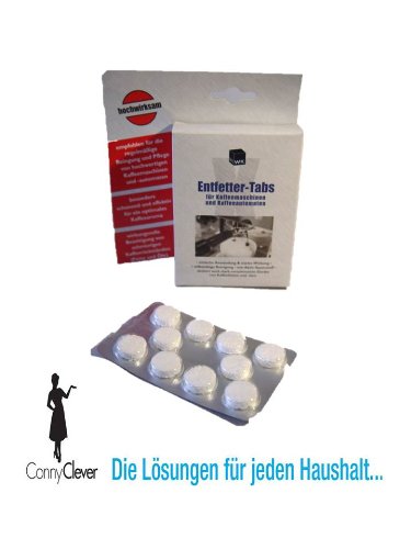 Premium Reinigungstabletten / fr Kaffeemaschinen und Vollautomaten/10
Tabs