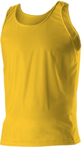 

Alleson Women s Solid Track Tanks LG - LIGHT GOLD W3XL