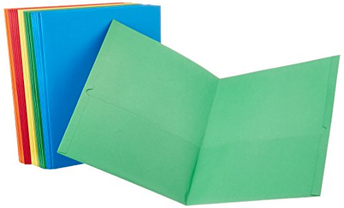 Algopix Similar Product 10 - AmazonBasics Twin Pocket Letter size