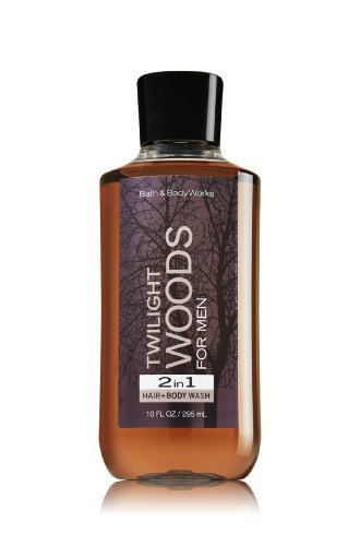 Lot of 3 Bath Body Works Twilight Woods for Men 10 Oz 2 in 1 Hair Body Wash