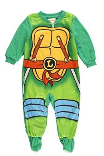 Nickelodeon Tmnt Turtles BabyBoyToddler 12m-5t Footed Blanket Sleeper Pajama