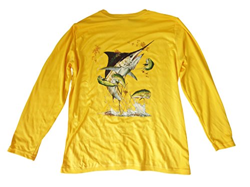 All-American Fishing Youth's 30+ UPF Dri Fit Shirt - UV Protection and Comfort