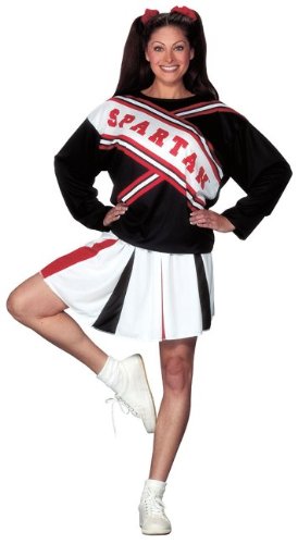 SNL Spartan Cheerleader Female Adult Costume - Adult Costumes