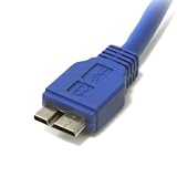 YellowKnife(TM) SuperSpeed USB 3.0 Cable A to Micro B, 1-Feet (Blue)