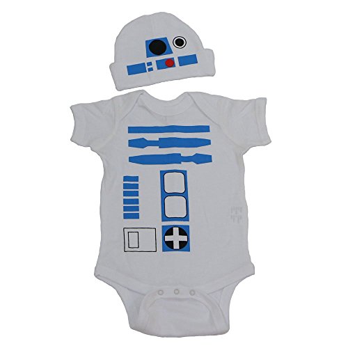R2D2 Baby Graphic Bodysuit Set