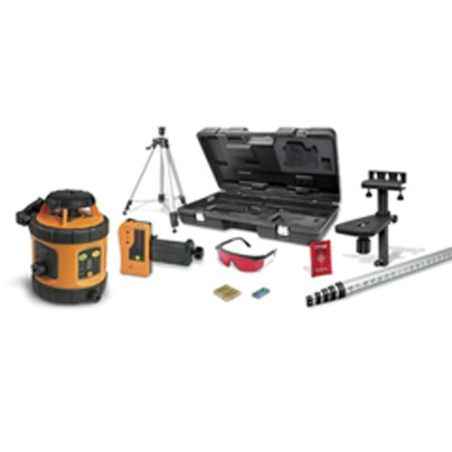 

Johnson Level & Tool 40-6517 Self-Leveling Horizontal Rotary Laser Level, Manual-leveling in Vertical Plane - Kit Version 1: 40-6516; Non-Kit: 40-6515