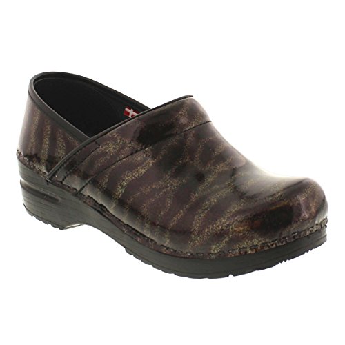 Sanita Women's Professional in Multi Stripe Patent