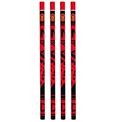 Algopix Similar Product 4 - Manchester United Big Logo 4pk Pencils