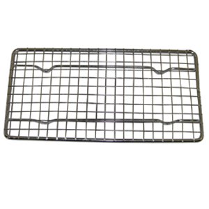 

Heavy-Duty Cooling Rack, Cooling Racks, Wire Pan Grade, Commercial grade, Oven-safe, Chrome, 4¼ x 8 Inches, Set of 2