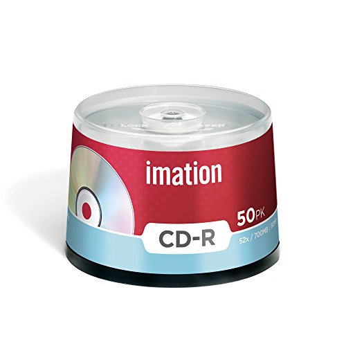 Algopix Similar Product 12 - Imation 18647 CD-R 52x 50pack Spindle