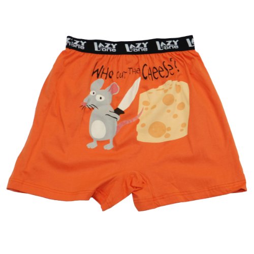 Who Cut The Cheese? Boxer Leisure Sleep Short Lazy One