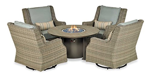 Algopix Similar Product 12 - Rome 5-Piece Fire Chat Set (Canvas Spa)