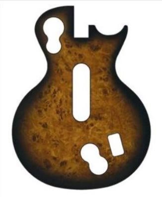 

Guitar Hero Faceplate -- Maple Wood (Les Paul Controller)