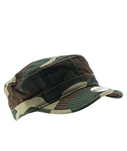 NYfashion101 Fashionable Solid Color Unisex Adjustable Velcro Strap Cadet Cap
