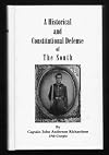 A Historical and Constitutional Defense of the South