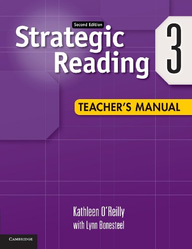 Strategic Reading Level 3 Teacher's Manual by Kathleen O'Reilly