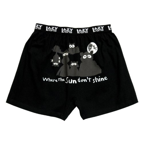 Lazy One Men's Sun Don't Shine Boxers